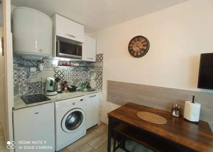 Studio Climatise, 50 M De La Prom, Wifi